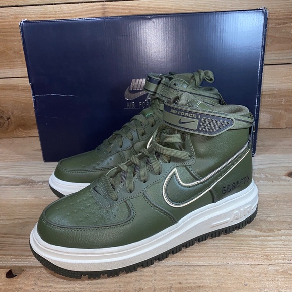 air force 1 gore tex high green